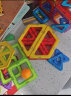 乐缔258件套儿童磁力片积木拼装磁铁玩具含115磁力片+89配件+54张4D卡 实拍图