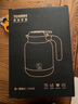 琪虎燜茶壺純鈦老白茶悶泡壺家用保溫壺茶水分離辦公室泡茶壺定制送禮 扭蓋款-曜石黑1360ml+2個(gè)公道杯 曬單實(shí)拍圖