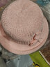 JIASHENGXI 春天針織漁夫帽文藝帽子女秋季夏韓版禮帽韓國潮休閑百搭盆帽 粉色 均碼(54-59cm) 曬單實(shí)拍圖