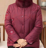 大唐夫人老年人冬季棉服女款奶奶冬裝外套中老年人媽媽棉衣加厚老太太棉襖 曬單實(shí)拍圖