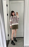 富貴鳥女鞋冬季真皮馬丁靴女軟底厚底短筒靴子女時尚加絨短靴女媽媽鞋 黑色 加絨 跟高4cm 37 曬單實拍圖