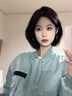 莫代爾短款牛仔外套女2025春秋季新款女裝初高中學生寬松百搭夾克上衣 藍色 M 曬單實拍圖