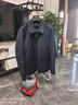 雅戈爾（YOUNGOR）羽絨服男翻領(lǐng)羽絨服行政款高品質(zhì)毛料可脫卸羽絨內膽一衣兩穿 藏青 XL 180/100A 曬單實(shí)拍圖