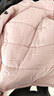 詩威琪 冬季甜美棉服女韓版愛心刺繡寬松學(xué)生減齡加厚棉襖外套 粉紅色 M（90-105） 曬單實拍圖