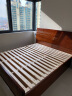 优卡吉胡桃木实木床新中式经济型1.5/1.8米双人储物床668# 1.8米箱框床 实拍图