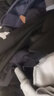 G.DUCKKIDS童裝男童褲子秋季洋氣2025新款潮中大童休閑工裝褲6-15歲男孩春秋 黑色 140 適合身高140-150cm年齡9-10歲 曬單實拍圖