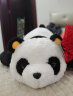 伊贝曼曼玩偶大熊猫毛绒玩具睡觉抱枕女孩陪睡布娃娃仿真熊猫公仔生日礼物 实拍图