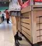 浪莎打底褲秋季女光腿神器保暖防水防油污120D一體裸感連褲襪 曬單實(shí)拍圖