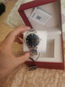 羅西尼（ROSSINI）【騏驥紅】新款防水手表商務(wù)休閑石英表男士腕表情侶表女表禮物 黑盤(pán)鋼帶男款5911W04B 41mm表盤(pán) 曬單實(shí)拍圖