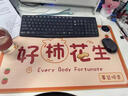 邦帛世鼠標墊大號 桌墊 鼠標墊游戲電競 筆記本辦公書桌墊 暖手桌墊 好柿花生【60*36按鍵三檔定時】 曬單實拍圖