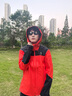 喬丹山神ultra沖鋒衣外套男運動(dòng)風(fēng)衣硬殼戶(hù)外登山防雨水夾克 亮橙色/黑色 【單沖硬殼】 L 曬單實(shí)拍圖