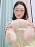 邂逅的青春可愛(ài)u型枕卡通庫洛米美樂(lè )蒂雙駝峰護頸枕旅行便攜車(chē)載頸椎枕頭女 美樂(lè )蒂 30*26cm 曬單實(shí)拍圖