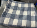 洁丽雅（Grace）纯棉A类抗菌毛巾被夏季纱布盖毯子夏凉被子空调被毛毯 150*200cm 实拍图