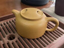 原山宜興紫砂壺泡茶壺功夫茶具名家全手工紫砂壺牛蓋壺原礦段泥230cc 紫砂壺-牛蓋蓮子-沈奕圻 曬單實拍圖