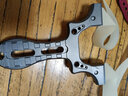 漢道（HX OUTDOORS）洛克彈弓 CNC工藝 鋁合金材質(zhì)快壓結構 秒換皮筋攜帶方便彈弓工具 洛克彈弓(灰色) 曬單實(shí)拍圖