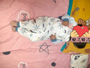 貝肽斯兒童睡衣春季寶寶連體衣1-3-6歲嬰兒春棉質(zhì)家居服 宇航員巡航(襠部扣) 110 cm 曬單實(shí)拍圖