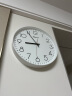 天王星挂钟客厅卧室石英钟现代简约创意钟表免打孔立体时钟圆形挂表30cm 实拍图