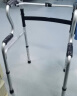 可孚 老人残疾人助行器康复拐杖助步器骨折走路辅助行走器车扶手架老年人四角拐棍铝合金助行器622+坐浴板 实拍图