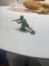 JEU舊義懷舊二戰(zhàn)小兵人軍隊套裝士兵模型火柴人軍事小人沙盤中古玩具 綠色軍團50人 曬單實拍圖