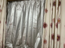 铭聚布艺（MINGJU）窗帘全遮光加厚窗帘布防晒遮阳帘挂钩式2米宽*1.6米高1片 实拍图