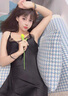 莫代爾真絲睡衣性感方便房事女夏季裸感純欲吊帶誘惑冰睡裙春秋攻速戰(zhàn)袍 黑色吊帶 160(M)80-110斤 曬單實(shí)拍圖