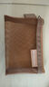 京東物流 透明網(wǎng)紗收納袋復古色零錢(qián)包分裝卡片小包口紅化妝品 焦糖棕1個(gè) 曬單實(shí)拍圖