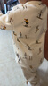 Milkbarn兒童保暖內(nèi)衣套裝小孩睡衣男童女童家居服嬰兒寶寶秋衣褲 滑雪暖陽 100 cm 曬單實拍圖
