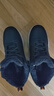 斯凱奇（Skechers）男鞋高幫鞋防寒鞋舒適厚底加絨棉鞋運動(dòng)靴210788 海軍藍色/NVY 40 曬單實(shí)拍圖
