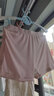 童泰（TONGTAI）女寶短褲夏季莫代爾兒童褲子女童雙層內襠打底褲中小童三分褲 粉色 130 cm 曬單實(shí)拍圖