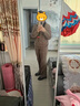 尚夢錦休閑運動套裝女春秋2025新款時尚韓版品牌棉質(zhì)顯瘦跑步衛(wèi)衣兩件套 卡其色 2XL (適合120斤-129斤) 曬單實拍圖