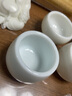 貳號（ERHAO)陳清宜手工德化白瓷茶杯柴燒青白瓷品茗杯功夫主人能量杯 曬單實拍圖