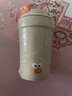 沃德百惠（WORTHBUY）高顏值水杯女生隨手杯夏季便攜學(xué)生杯子兒童牛奶杯專用塑料杯水壺 米白色 360ml 1個(gè) 曬單實(shí)拍圖