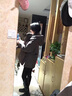 黛芙熙工裝式羽絨服女短款2025年冬季新款加厚保暖休閑大毛領(lǐng)派克服外套 灰色 銀狐毛領(lǐng) S 曬單實(shí)拍圖