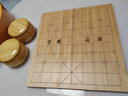 Orange cat圍棋五子棋便攜式折疊收納棋盤(pán)少兒成人初學(xué)入門(mén)標準圍棋兒童 梨黃罐套裝【大號】 曬單實(shí)拍圖