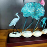 錦呈祥千鶴戲蓮新中式創(chuàng)意擺件仙鶴蓮花玄關(guān)客廳裝飾擺件喬遷新 千鶴戲蓮黃色款35*11*33cm 2.5KG 曬單實(shí)拍圖