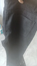 Foss Phil牛仔褲男春秋季美式vibe休閑潮流直筒百搭微喇男褲FPN14黑色2XL 曬單實(shí)拍圖