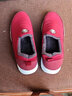 棉鞋女冬季加絨保暖厚底防滑媽媽棉鞋中老年工作鞋時(shí)尚健步鞋 0235女鞋紅色 38 曬單實(shí)拍圖