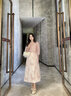 香影新中式國(guó)風(fēng)吊帶連衣裙套裝女2025夏季新款整套搭配裙子兩件套 粉紅 S 曬單實(shí)拍圖