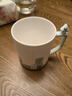 華光國瓷  骨瓷茶杯茶具 淄博齊風(fēng)文創(chuàng  )特色 辦公茶具伴手禮 淄博口杯 齊風(fēng)辦公三件套 300ml 1只 曬單實(shí)拍圖