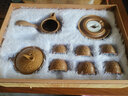 億凱鑫茶具套裝家用創(chuàng  )意半自動(dòng)懶人泡茶神器整套陶瓷功夫茶杯茶壺竹茶盤(pán) 時(shí)來(lái)運轉棕色（自動(dòng)茶具 曬單實(shí)拍圖