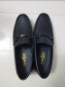 金利来（goldlion）男鞋商务休闲鞋舒适轻质透气时尚皮鞋59683019201A-黑-41码 实拍图