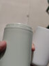海迎（HAYAN HY） 洗漱杯套裝 多功能手持式膠囊漱口杯 透明牙刷盒 家用旅行收納包 淺豆綠 空杯(可放電動牙刷牙膏) 曬單實拍圖
