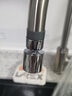 普樂(lè )美（primy） 水龍頭延伸器萬(wàn)向防濺頭起泡器廚房水龍頭面盆水龍頭通用99% 45°（適用廚房龍頭-雙模出水） 曬單實(shí)拍圖