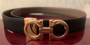 菲拉格慕（Ferragamo）女士GANCINI雙面可調式腰帶 0715198_C  _ 75 禮物送女友 曬單實(shí)拍圖