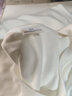 名格雅頓純色打底衫女春秋新款長(cháng)袖內搭上衣韓版寬松秋衣純棉圓領(lǐng)T恤 白色 XL【建議120-135斤】 曬單實(shí)拍圖