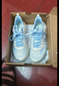 安踏毒刺2跑鞋女A-SHOCK科技春季輕便減震中考體測跑步運動(dòng)鞋 【毒刺2】象牙白/氧氣藍 38.5 曬單實(shí)拍圖