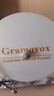 gramovox格萊美黑膠唱片機復古留聲機音響高端藍牙音箱一體機禮物3代 皓月白+唱片4選1 曬單實(shí)拍圖