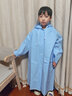 強(qiáng)迪（Qiangdi）兒童雨衣戶外防水男童女童上學(xué)長(zhǎng)款上學(xué)中小學(xué)生雨披 藍(lán)色 XL 曬單實(shí)拍圖