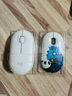 羅技（Logitech）LOGITECH PEBBLE無(wú)線(xiàn)鼠標鵝卵石 雙模連接 輕巧便攜舒適安靜 藝術(shù)家創(chuàng  )意圖案面蓋 生日節日禮物 Pebble白（有點(diǎn)甜） 曬單實(shí)拍圖