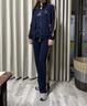 凡古拉運(yùn)動(dòng)套裝女2024新款春秋戶(hù)外休閑運(yùn)動(dòng)服減齡寬松舒適運(yùn)動(dòng)裝三件套 寶藍(lán) 女2XL/120-130斤 曬單實(shí)拍圖